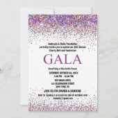 Farbige Wohltätigkeit Ball Corporate Fundraising-P Einladung (Vorderseite)