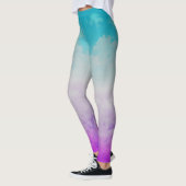 Farbige Wolken Leggings (Links)
