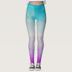Farbige Wolken Leggings