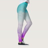 Farbige Wolken Leggings (Rechts)