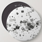 Farbige Würfel 3 Button (Vorne & Hinten)