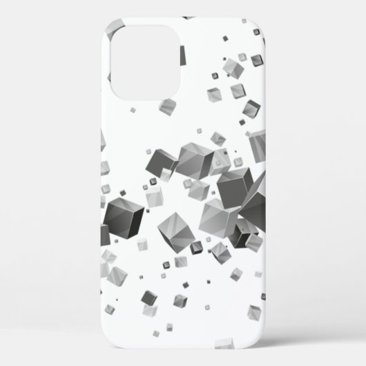 Farbige Würfel 3 Case-Mate iPhone Hülle (Rückseite)