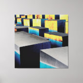 Farbige Würfel Leinwanddruck (Vorderseite)