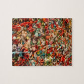 Farbige Zahnfleischwand Puzzle (Horizontal)