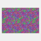 Farbige Zeichenfolge Geschenkpapier Set (Vorderseite 2)