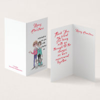 Farbige Zeichn von 2 Nahen Freunden und ihren Hund