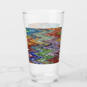 Farbige Zigzag #44 Glas (Rückseite)