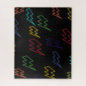 Farbige Zigzag MusterJigsaw Puzzle (Vertikal)