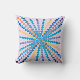 Farbige Zirkulationstests Kissen