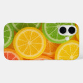 Farbige Zitrusbonbonscheibe Case-Mate iPhone Hülle (Rückseite (Horizontal))