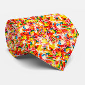 Farbige Zucker-Sprinkles Krawatte (Gerollt)