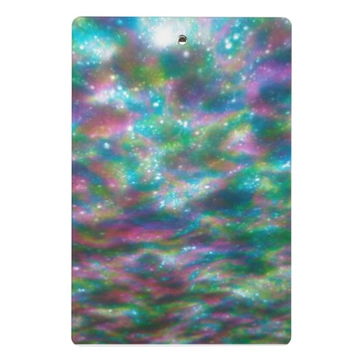 Farbige Zwischenablage Mini Klemmbrett (Rückseite)