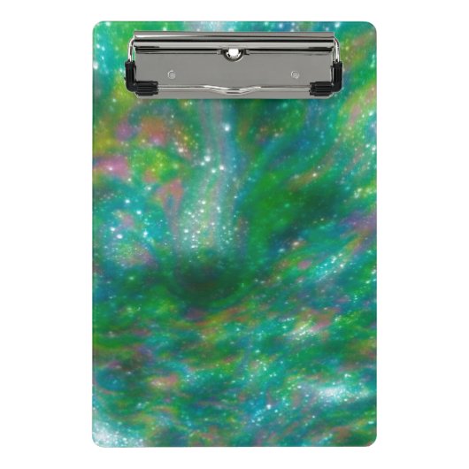 Farbige Zwischenablage Mini Klemmbrett (Vorderseite)