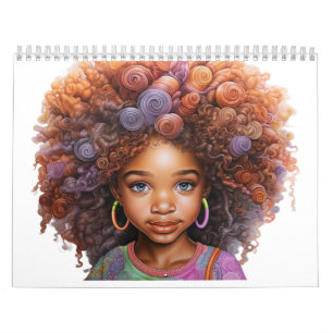 Farbiger 12-monatiger Kalender