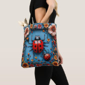 Farbiger 3D-Marienkäfer Tasche (Von Nahem)