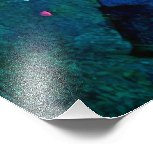 Farbiger Abstrakter Engel Fotodruck (Ecke)