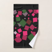 Farbiger abstrakter Hintergrund Badhandtuch Set (Handtuch)
