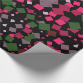 Farbiger abstrakter Hintergrund Geschenkpapier (Ecke)