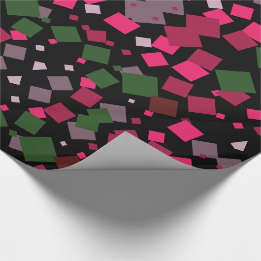 Farbiger abstrakter Hintergrund Geschenkpapier (Ecke)