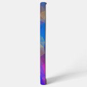 Farbiger abstrakter Hintergrund Samsung Galaxy Hülle (Linke Seite)