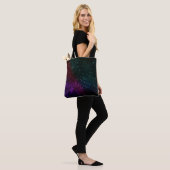 Farbiger abstrakter Hintergrund Tasche (Am Model)