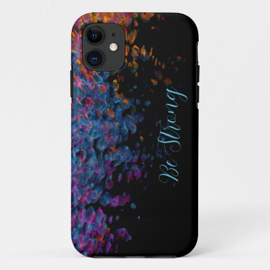 Farbiger abstrakter Regenbogen-IPhone-Fall Case-Mate iPhone Hülle (Rückseite)