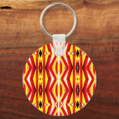 Farbiger abstrakter Schlüsselanhänger (Vorderseite)