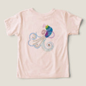 Farbiger Abstrakter Verzierter Vogel (Design Rückseite)