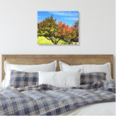 Farbiger Ahornbaum im Herbst Leinwanddruck (Insitu (Schlafzimmer))