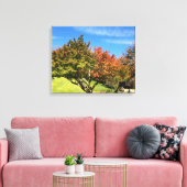 Farbiger Ahornbaum im Herbst Leinwanddruck (Insitu (Wohnzimmer))