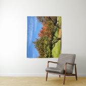 Farbiger Ahornbaum im Herbst Wandteppich (Beispiel)