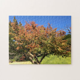 Farbiger Ahornbaum Puzzle