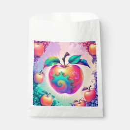 Farbiger Apfel Geschenktütchen
