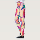 Farbiger Apfel Leggings (Links)