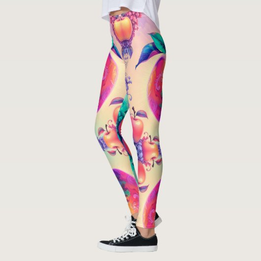 Farbiger Apfel Leggings (Links)