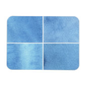 farbiger Aquarellhintergrund für Ihre 4 Magnet (Horizontal)