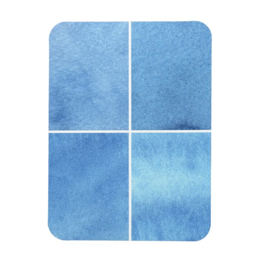 farbiger Aquarellhintergrund für Ihre 4 Magnet (Vertikal)