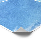 farbiger Aquarellhintergrund für Ihre 5 Poster (Ecke)