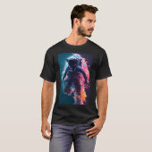 Farbiger Astronaut T-Shirt (Vorne ganz)