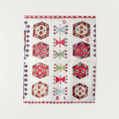 Farbiger Azteken-Muster Wandteppich (Vorderseite)