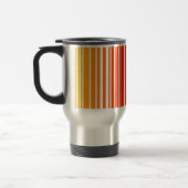 Farbiger Barcode Aluminium Travel Mug Reisebecher (Links)