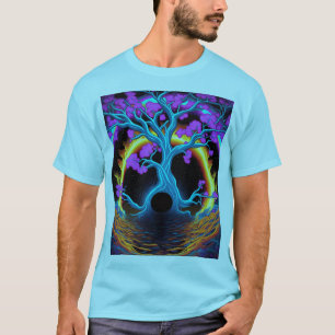 Farbiger Baum des Lebens T-Shirt