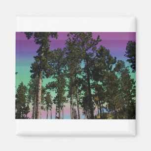 Farbiger Baum-Magnet Magnet