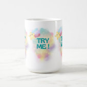 Farbiger Becher Kaffeetasse (Mittel)