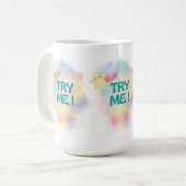 Farbiger Becher Kaffeetasse (Vorderseite Links)