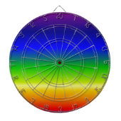 Farbiger, benutzerdefinierter Designer Dartscheibe (vorne)