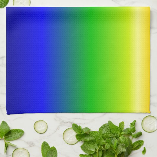 Farbiger, benutzerdefinierter Designer Geschirrtuch (Gefaltet)