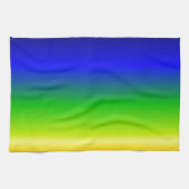 Farbiger, benutzerdefinierter Designer Geschirrtuch (Horizontal)