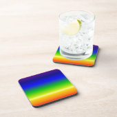 Farbiger, benutzerdefinierter Designer Getränkeuntersetzer (Rechte Seite)