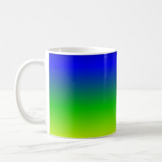 Farbiger, benutzerdefinierter Designer Kaffeetasse (Links)
